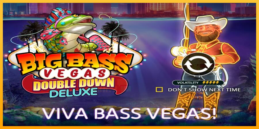 Big Bass Vegas Double Down Deluxe játékgép pénzért, kép 1