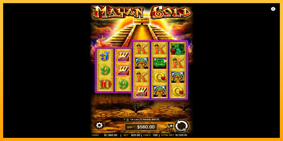 Mayan Gold játékgép pénzért, kép 3