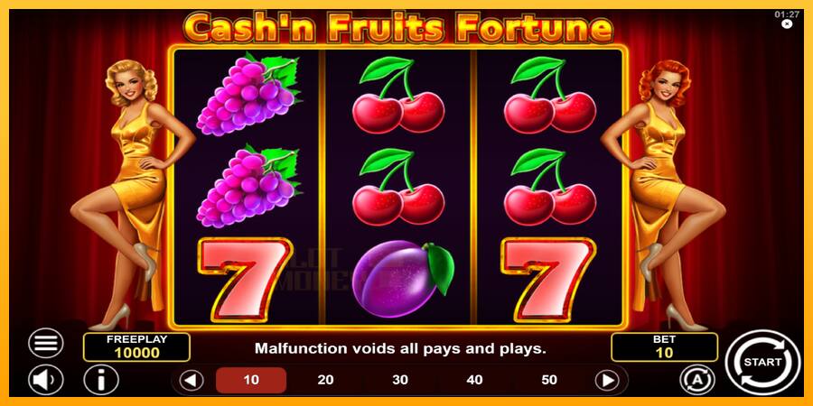 Cashn Fruits Fortune játékgép pénzért, kép 2