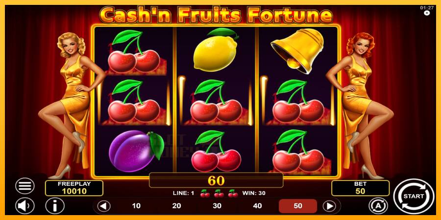 Cashn Fruits Fortune játékgép pénzért, kép 3