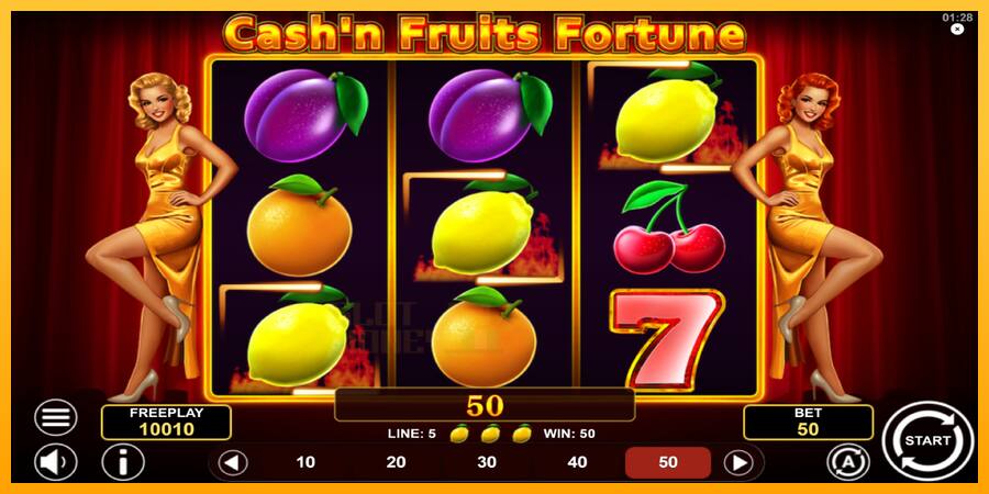 Cashn Fruits Fortune játékgép pénzért, kép 4