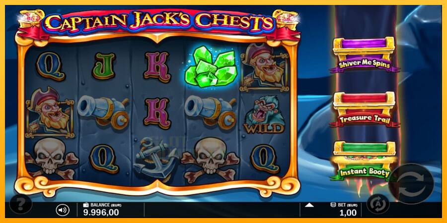 Captain Jacks Chests játékgép pénzért, kép 4