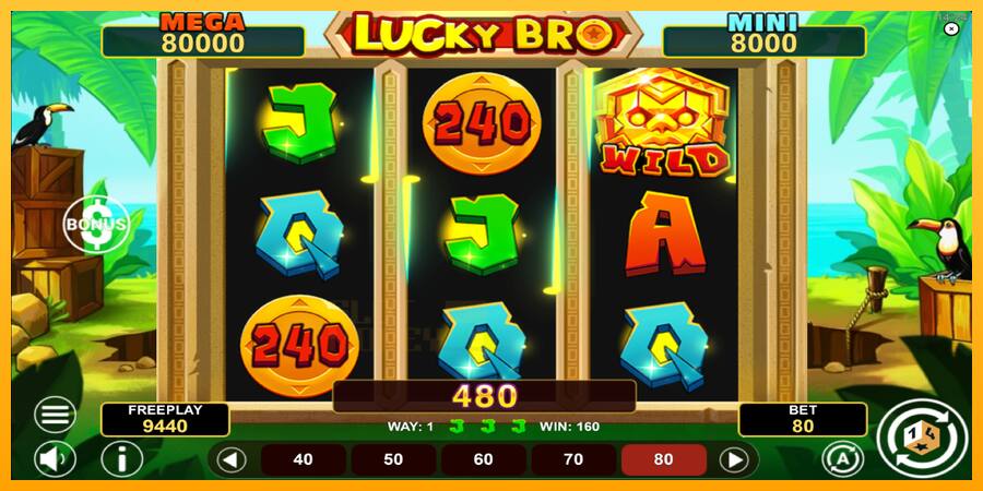 Lucky Bro Hold & Win játékgép pénzért, kép 3