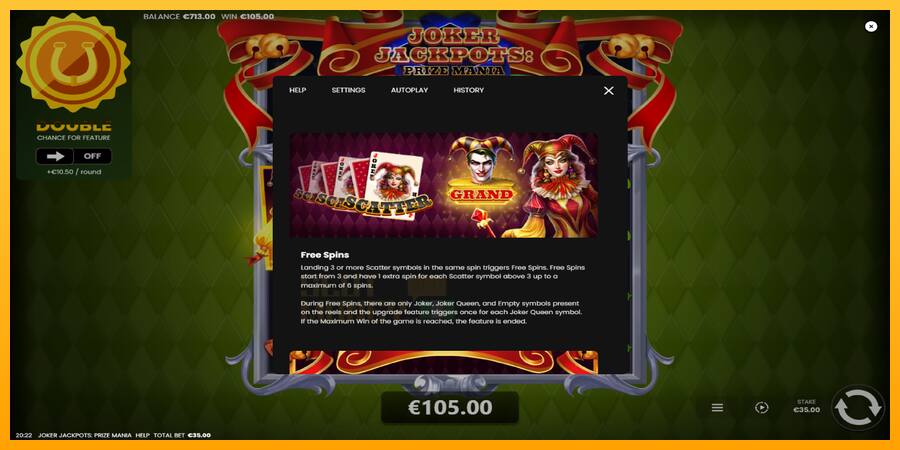 Joker Jackpots: Prize Mania játékgép pénzért, kép 6