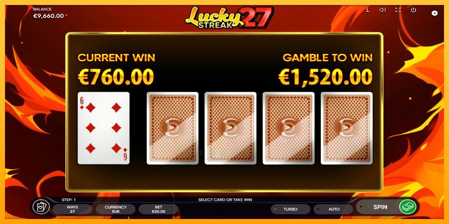 Lucky Streak 27 játékgép pénzért, kép 3