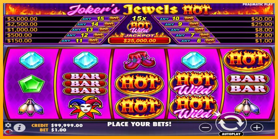 Jokers Jewels Hot játékgép pénzért, kép 1