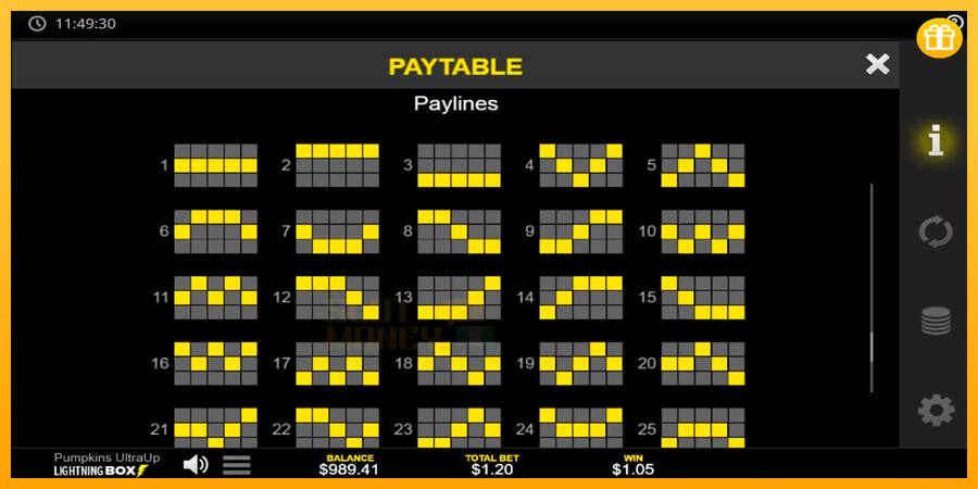 Pumpkins UltraUp játékgép pénzért, kép 7