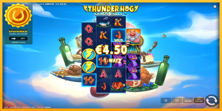 Thunder Hog Chaos Reels játékgép pénzért, kép 4