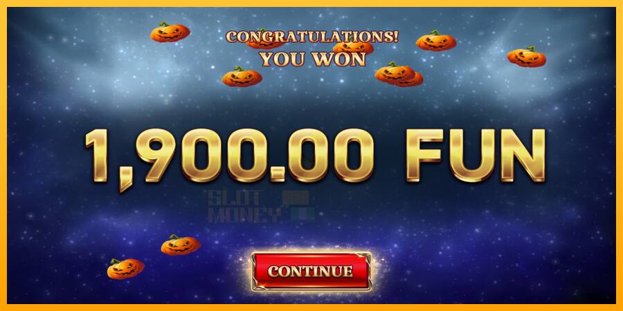 9 Coins Grand Platinum Edition Halloween Jackpot játékgép pénzért, kép 4