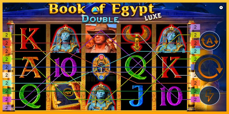 Book of Egypt Double Luxe játékgép pénzért, kép 1