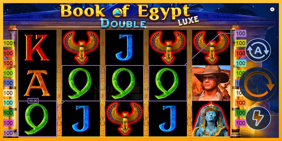 Book of Egypt Double Luxe játékgép pénzért, kép 4