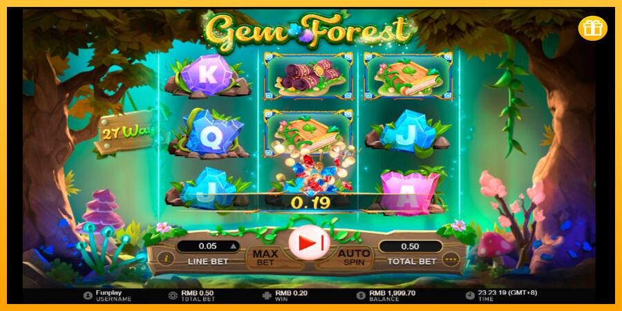 Gem Forest játékgép pénzért, kép 2