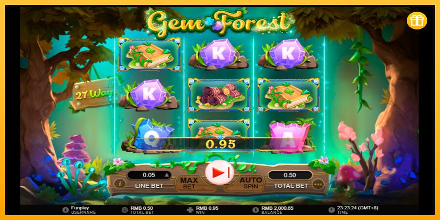 Gem Forest játékgép pénzért, kép 3