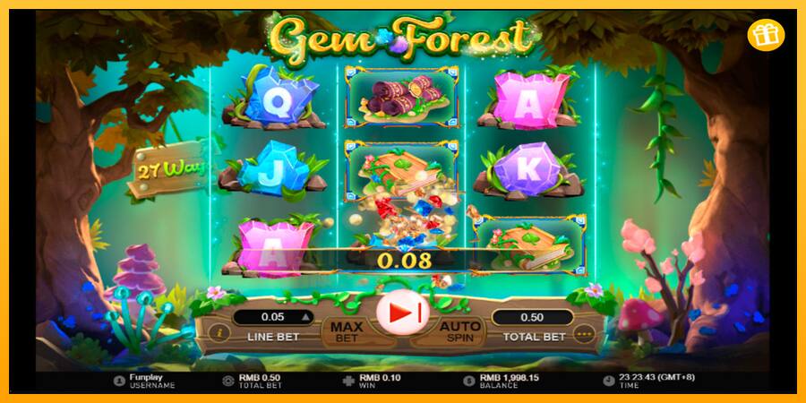 Gem Forest játékgép pénzért, kép 4