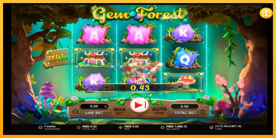 Gem Forest játékgép pénzért, kép 5