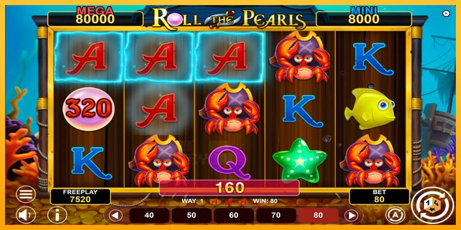 Roll The Pearls Hold & Win játékgép pénzért, kép 4