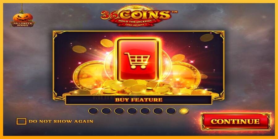 36 Coins Halloween Jackpots játékgép pénzért, kép 1