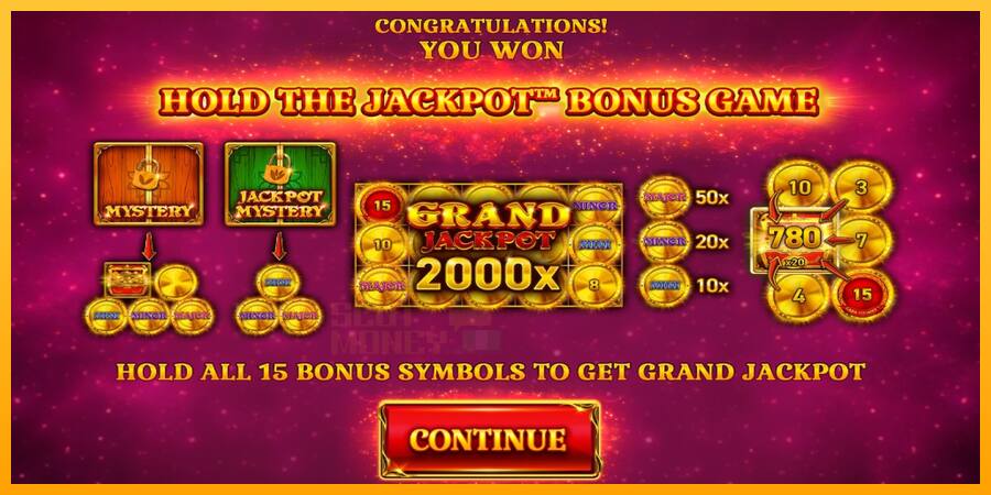 15 Coins Grand Gold Edition Halloween Jackpot játékgép pénzért, kép 3