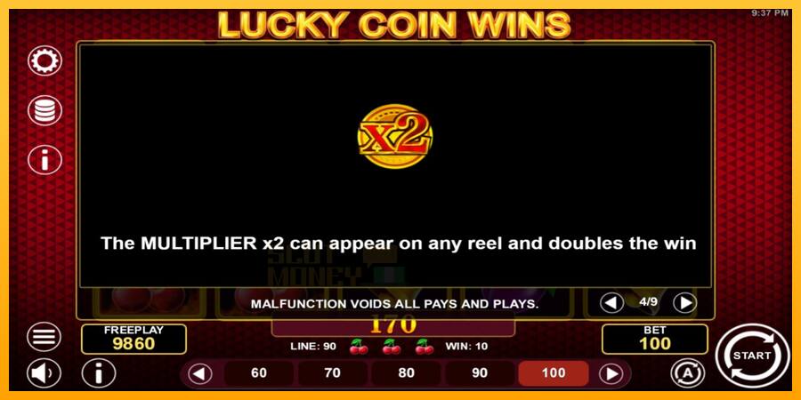 Lucky Coin Wins játékgép pénzért, kép 7