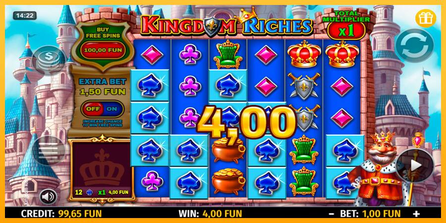 Kingdom Riches játékgép pénzért, kép 4