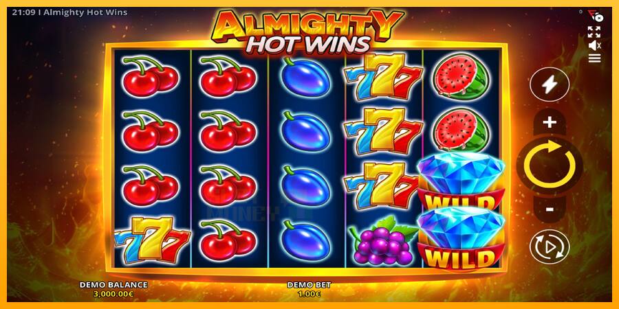 Almighty Hot Wins játékgép pénzért, kép 1