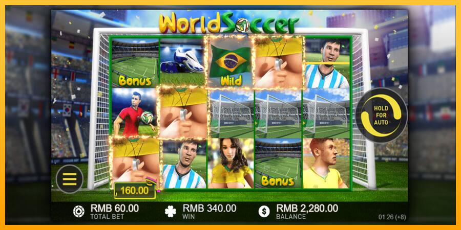 World Soccer Slot játékgép pénzért, kép 3