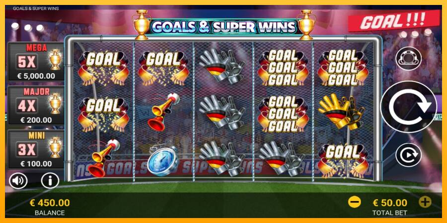 Goals & Super Wins játékgép pénzért, kép 2