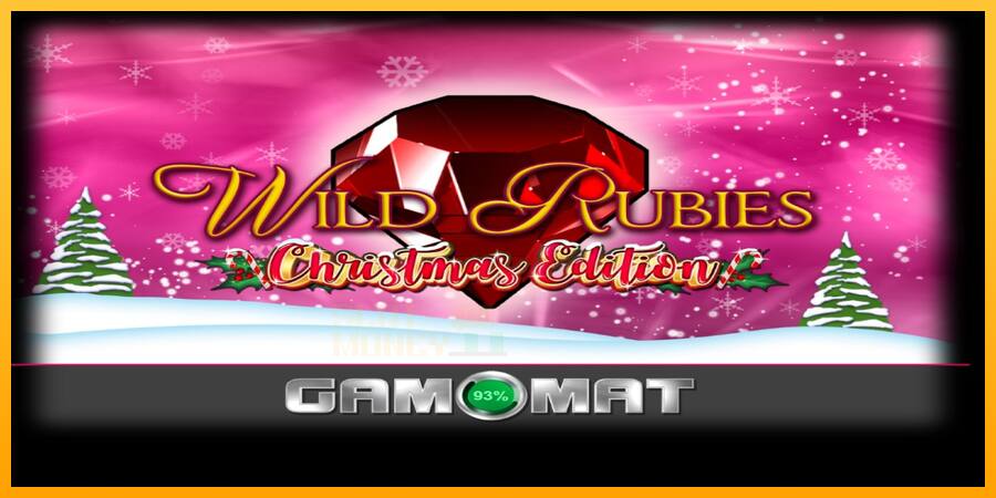 Wild Rubies Сhristmas Edition játékgép pénzért, kép 1