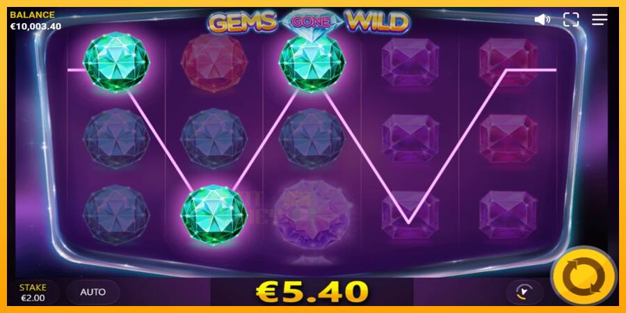 Gems Gone Wild játékgép pénzért, kép 2