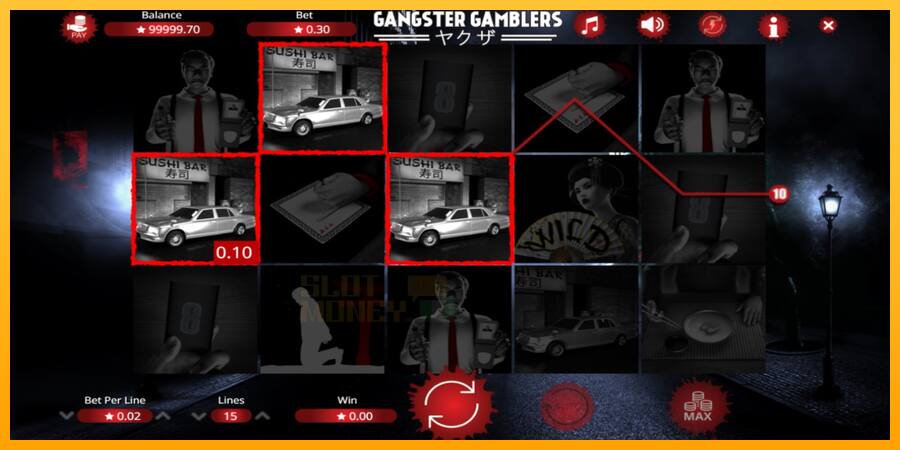 Gangster Gamblers játékgép pénzért, kép 2