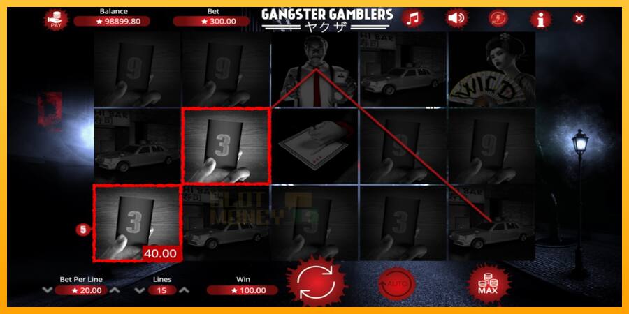 Gangster Gamblers játékgép pénzért, kép 3