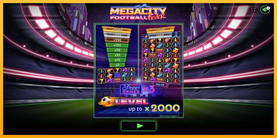 Megacity Football Fever játékgép pénzért, kép 2