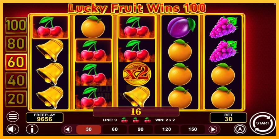 Lucky Fruit Wins 100 játékgép pénzért, kép 2