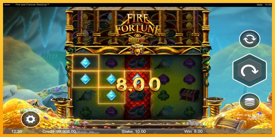 Fire and Fortune ReelzUp játékgép pénzért, kép 3