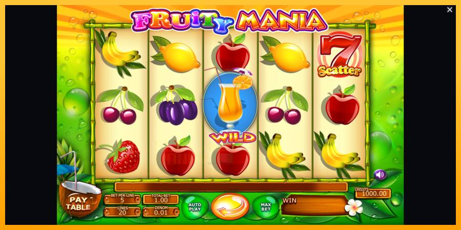 Fruity Mania játékgép pénzért, kép 1