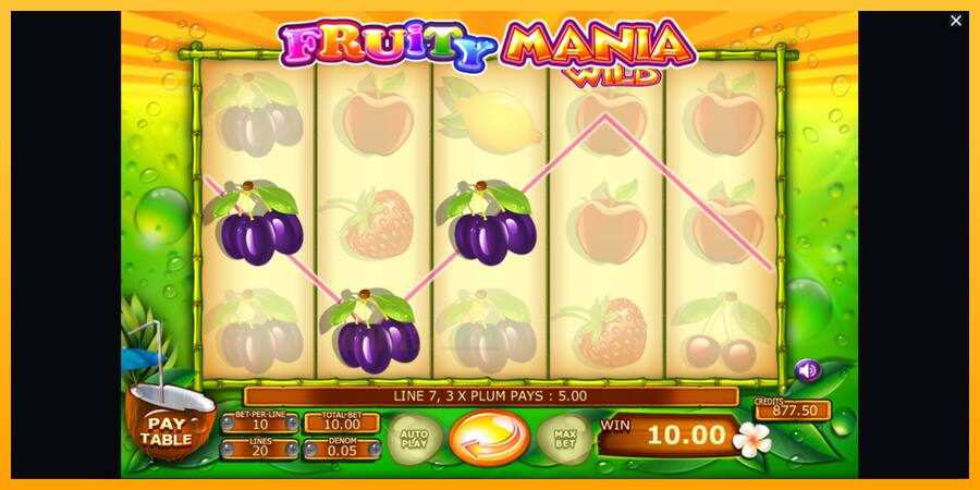 Fruity Mania játékgép pénzért, kép 4