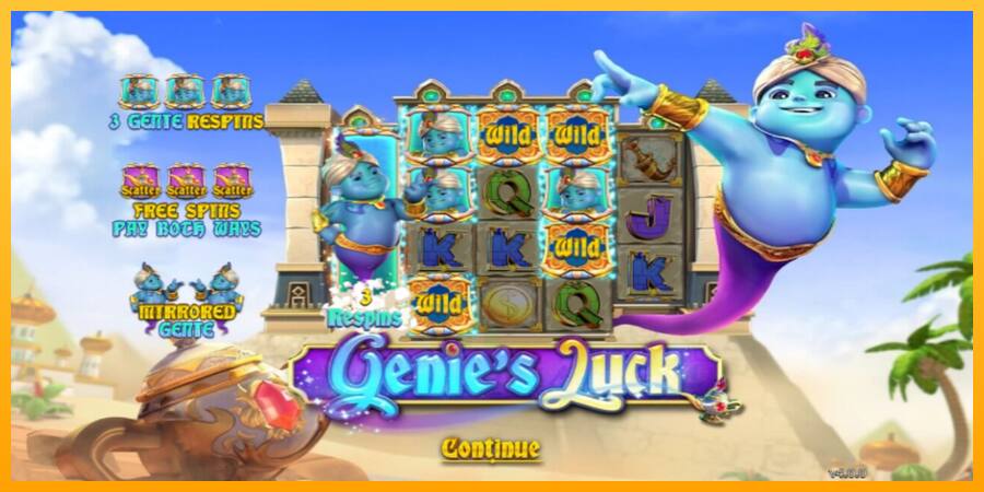 Genie’s Luck játékgép pénzért, kép 1