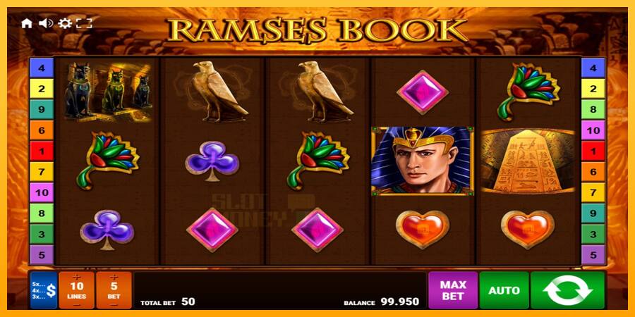 Ramses Book játékgép pénzért, kép 1