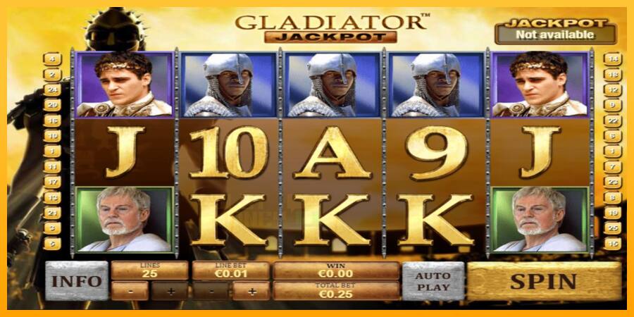 Gladiator Jackpot játékgép pénzért, kép 1