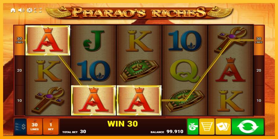 Pharaos Riches játékgép pénzért, kép 2