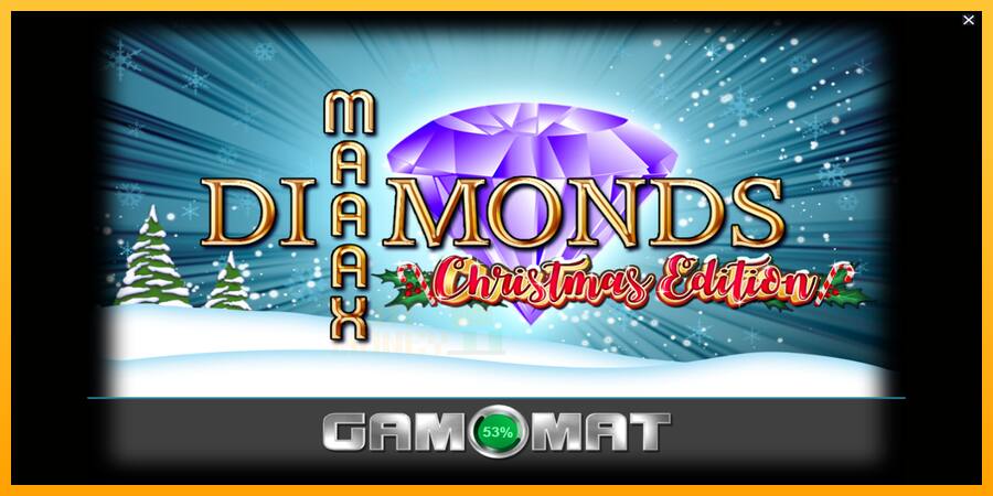 Maaax Diamonds Christmas Edition játékgép pénzért, kép 1