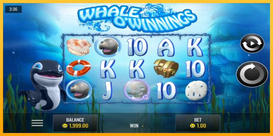 Whale O’Winnings játékgép pénzért, kép 1