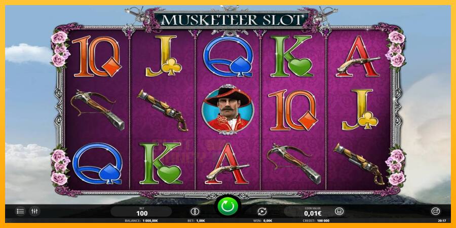 Musketeer Slot játékgép pénzért, kép 2