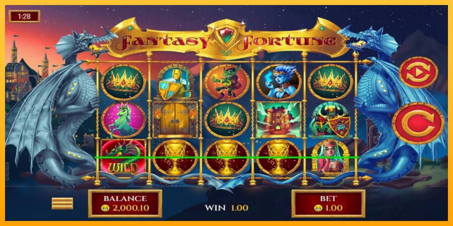 Fantasy Fortune játékgép pénzért, kép 1