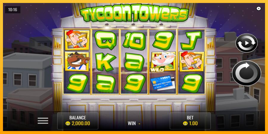 Tycoon Towers játékgép pénzért, kép 2