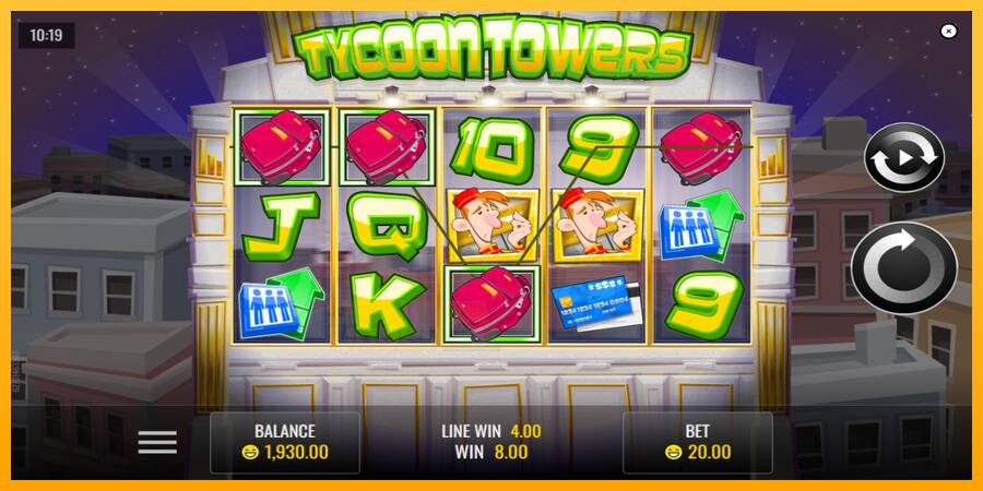 Tycoon Towers játékgép pénzért, kép 4