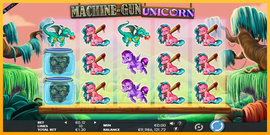 Machine Gun Unicorn játékgép pénzért, kép 1