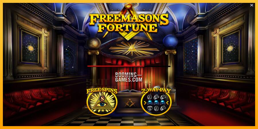 Freemasons Fortune játékgép pénzért, kép 1