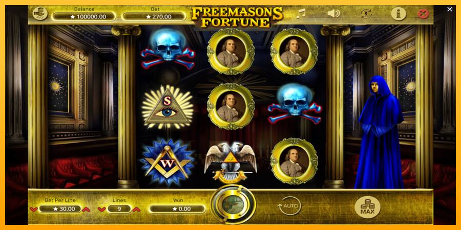 Freemasons Fortune játékgép pénzért, kép 2