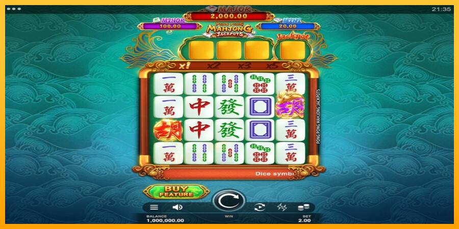 Pong Pong Mahjong Jackpots játékgép pénzért, kép 1